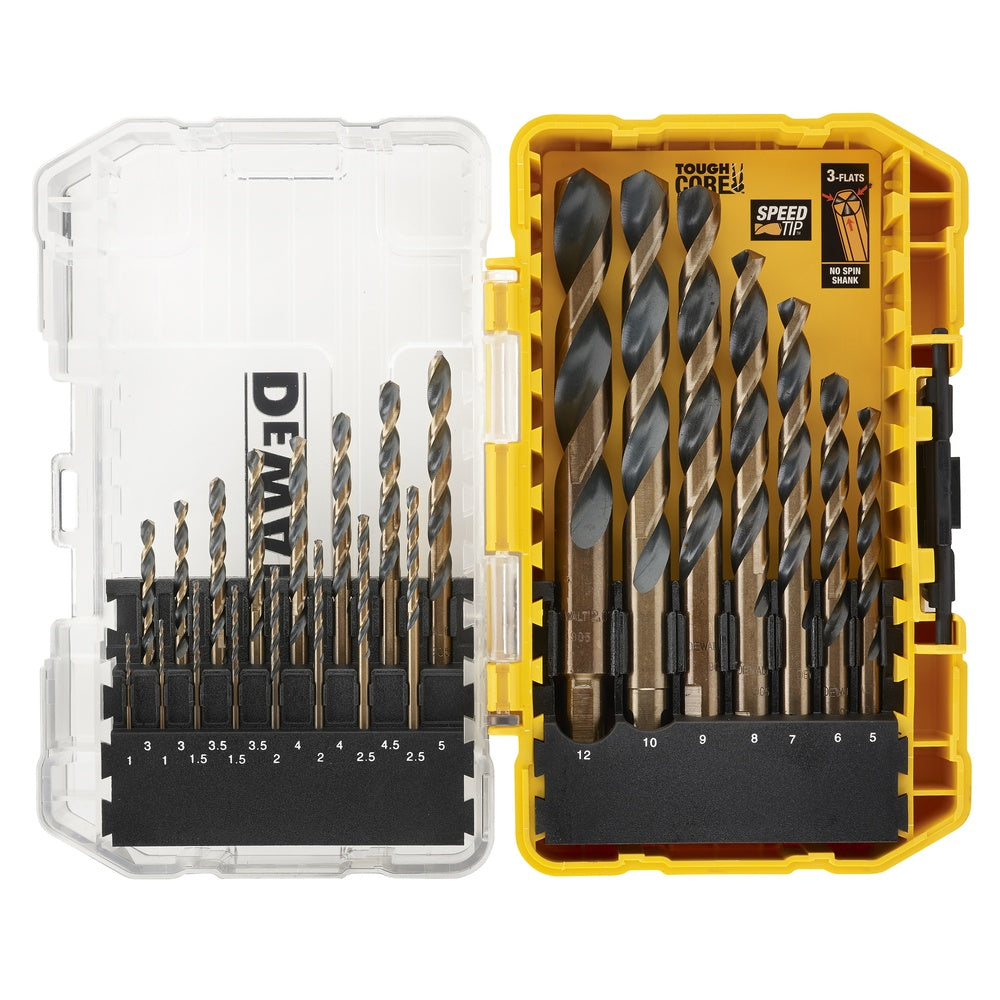 DEWALT Metallbohrer-Set 23-tlg. HSS-G DT70729-QZ