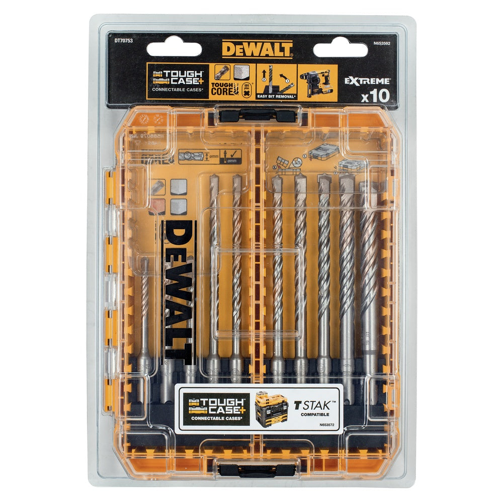 DEWALT SDS-plus Hammerbohrer-Set 10-tlg. DT70753-QZ