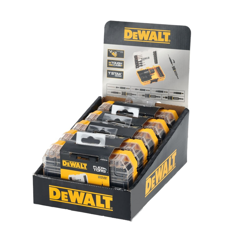 DeWALT FLEXTORQ Wechseladapter Bit&Bohrer-Set DT70779T-QZ