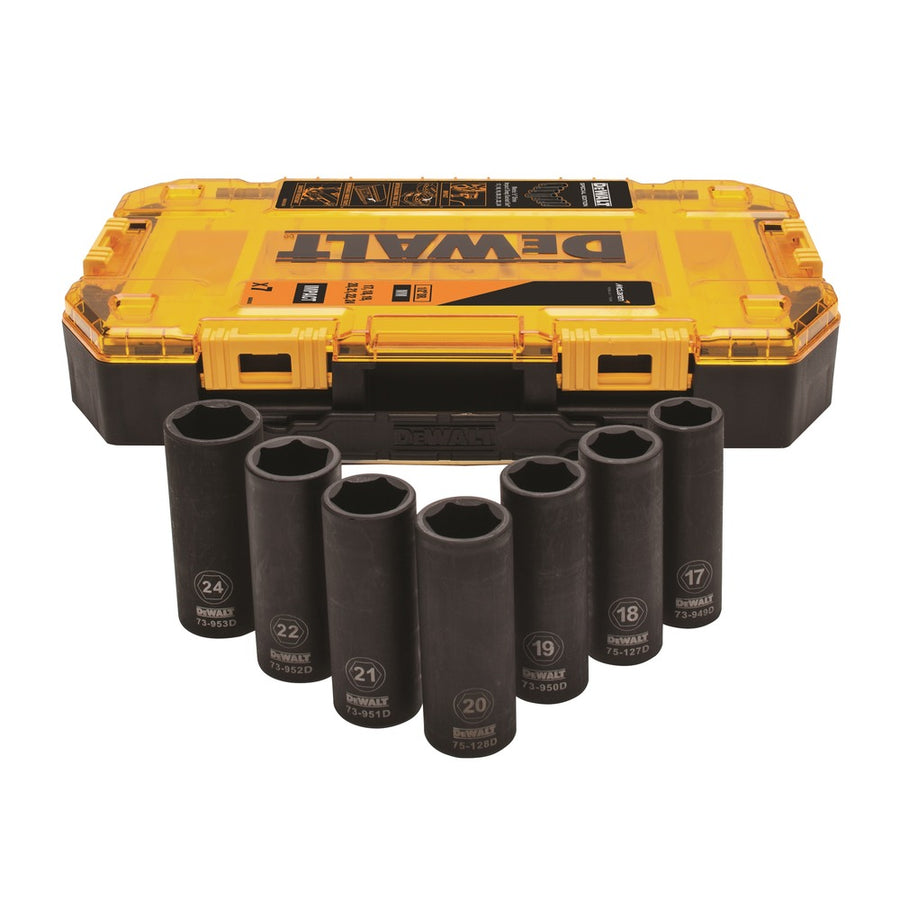 DEWALT 7-tlg. Stecknüssen-Set DT70905-QZ