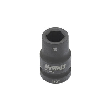 DEWALT Steckschlüssel kurz 13mm 1/2 Schlagfest DT7531-QZ