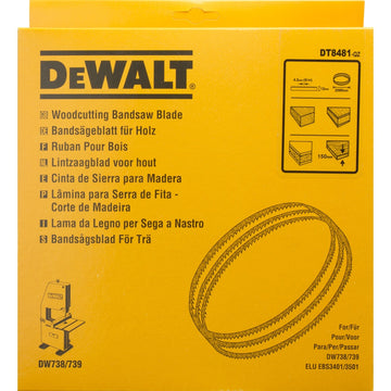 DEWALT Bandsägebl 2095x12x0,6mm 4,2mm DT8481-QZ