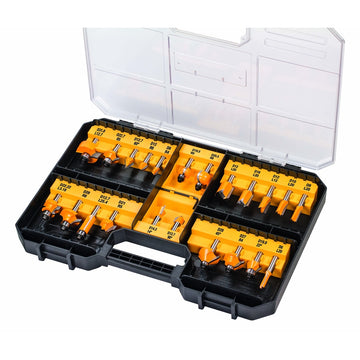 DEWALT Fräser-Set 22-tlg DT90017-QZ