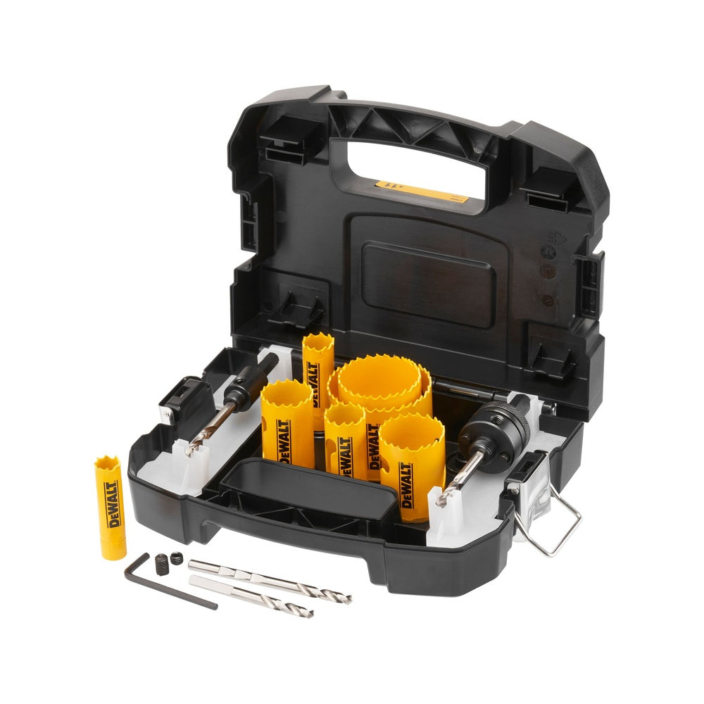 DEWALT Lochsägen-Set BIM Elektriker, 11-tlg. DT90351-QZ