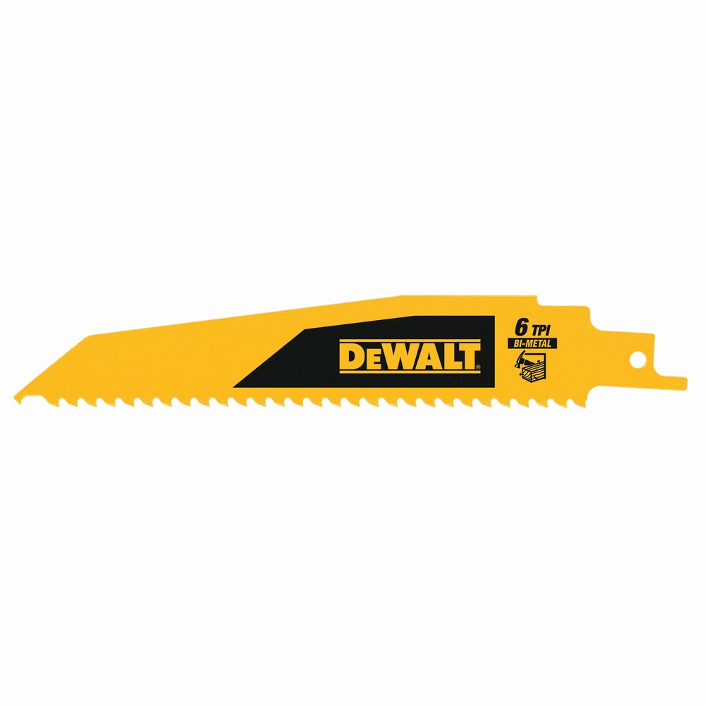 DEWALT Säbelsägeblatt BIM Holz 152mm 6 TPI DT90380-QZ