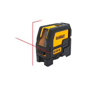 DEWALT Kombilaser, Rot, 2x180°, 2 P, Batterie DW0822-XJ