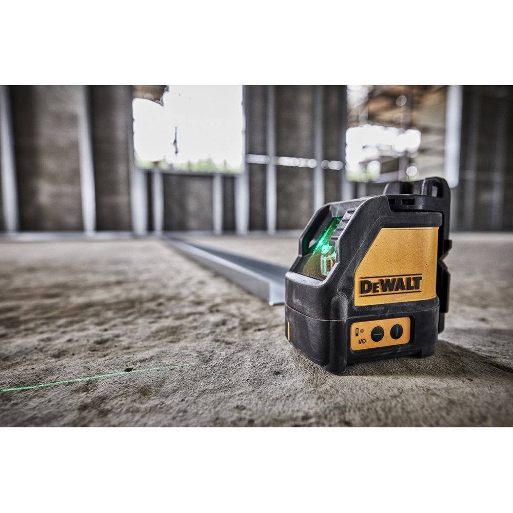 DEWALT Kreuzlinienlaser, Grün, 2x180°, Batt. DW088CG-XJ