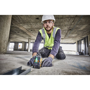 DEWALT Kreuzlinienlaser, Grün, 2x180°, Batt. DW088CG-XJ