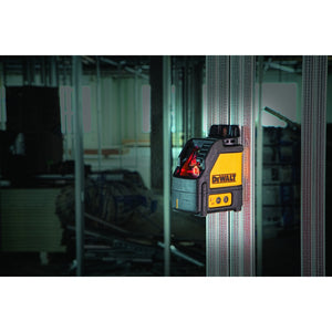 DEWALT Kreuzlinienlaser, Rot, 2x180°, Batt. DW088K-XJ