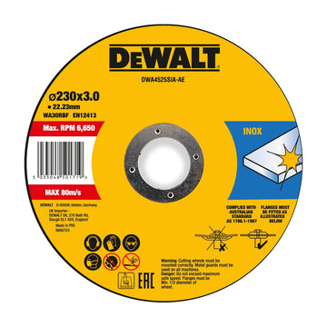 DEWALT Trennscheibe 230x3x22,23 mm Inox DWA4525SIA-AE