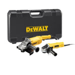 DEWALT Winkelschleifer Doppelset 230/125mm DWE494TWIN-QS