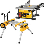 DEWALT Tischkreissäge 210 mm m. Untergestell DWE7485RS-QS