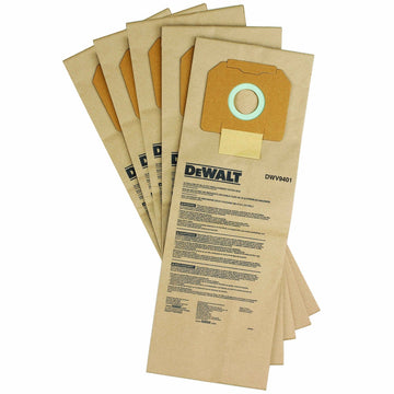 DEWALT Papier-Staubbeutel (5 St.) DWV902M/L DWV9401-XJ
