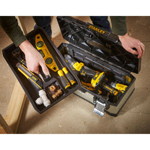 STANLEY Werkzeugbox Metall-Kunststoff, 58 cm 1-95-619