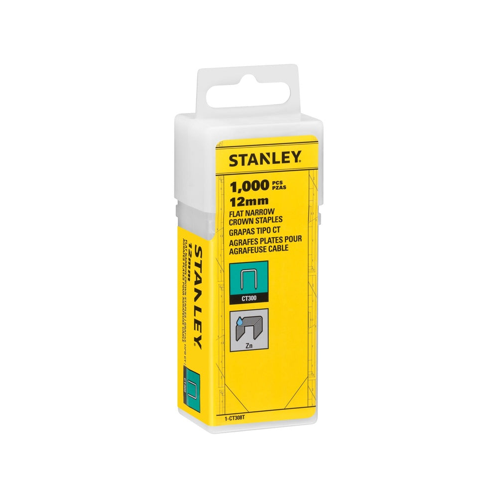 Stanley Klammern 12 mm Narrow Crown 1-CT308T