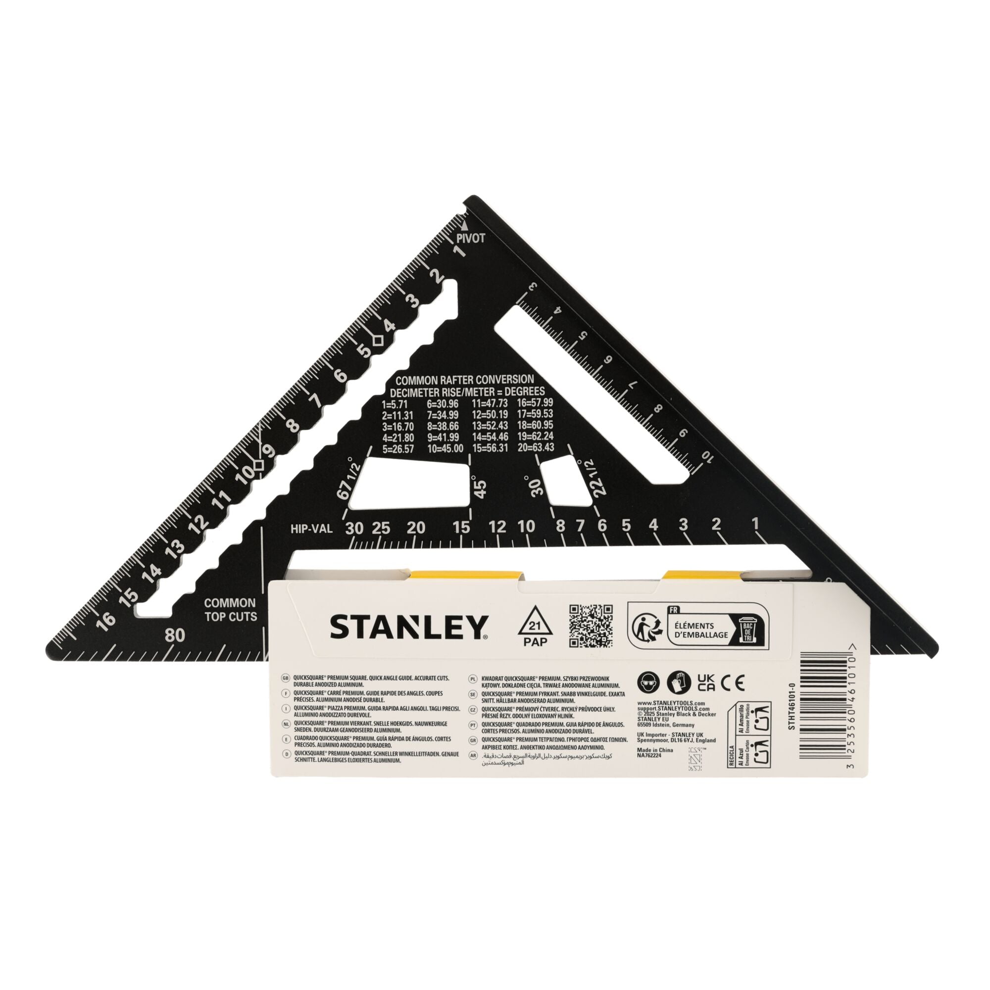 STANLEY Sparrenwinkel Alu 180 mm STHT46101-0