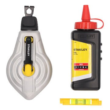 STANLEY Schlagschnur Aluminium Profi, Set STHT47612-0