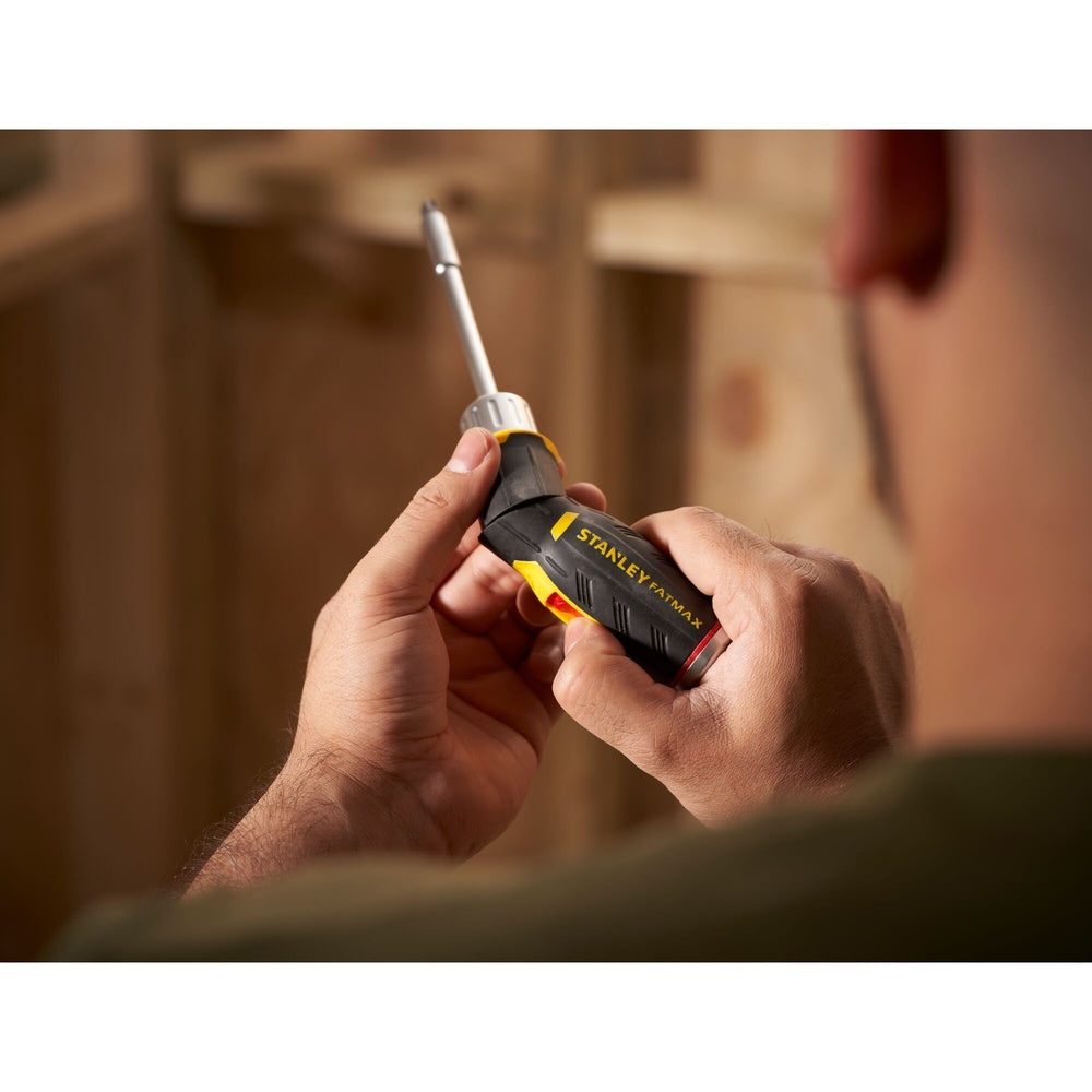 STANLEY FM PISTOL GRIP RATCHET MULTIBIT - 12 BIT FMHT0-62691