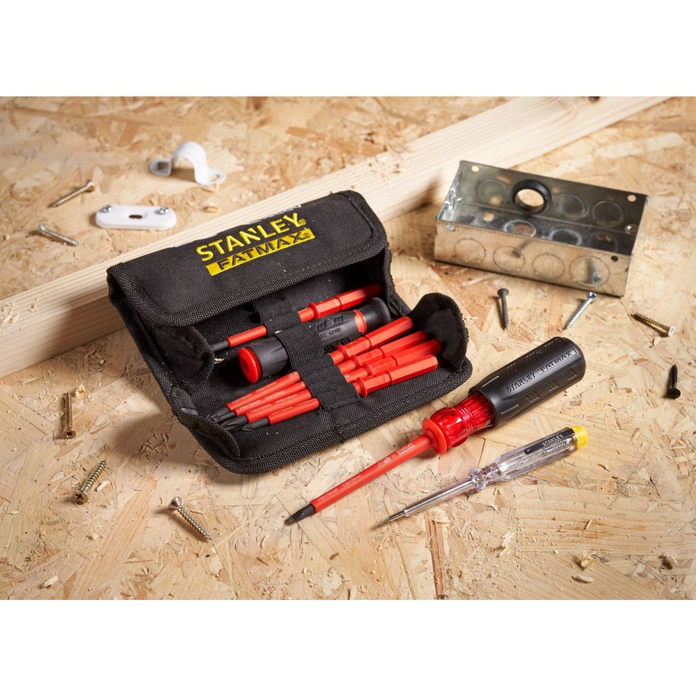 STANLEY Schraubendreher-Set Multi-Bit 1000V FMHT66426-0