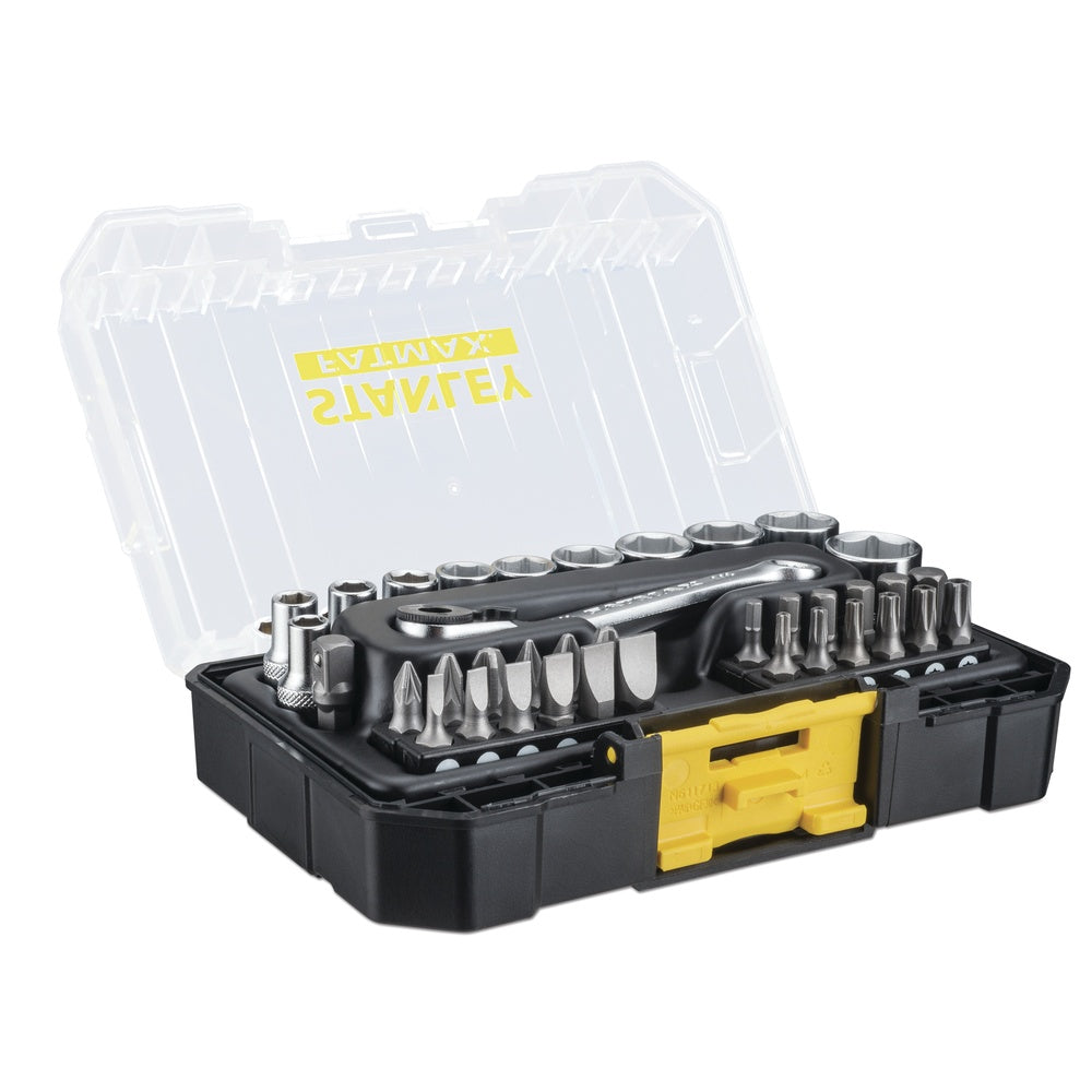 STANLEY 1/4 FM PRO-STACK Stecknuss Set 37 tlg FMMT19101-0