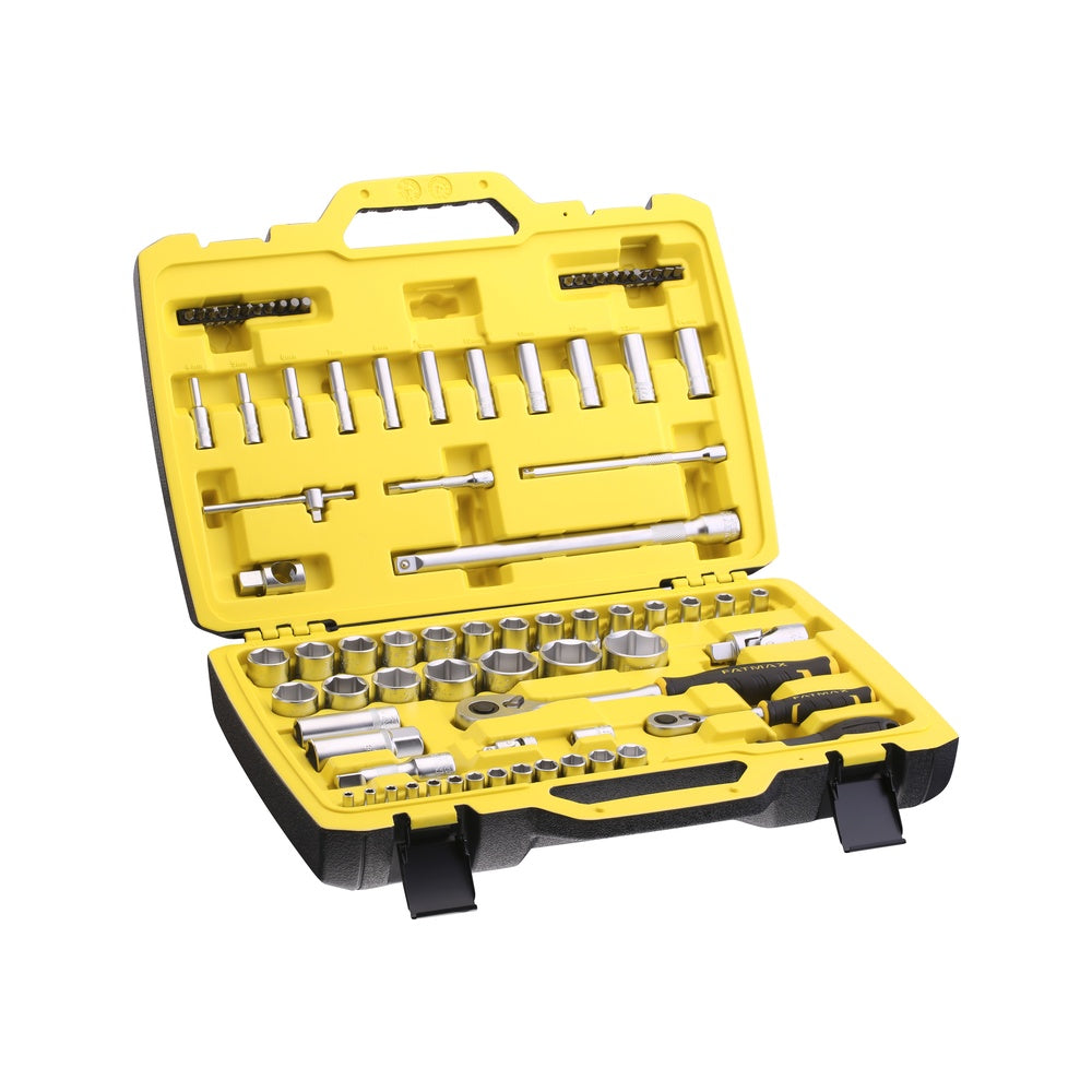 STANLEY Steckschlüssel Set 1/4" + 1/2", 81-teilig FMMT82826-1