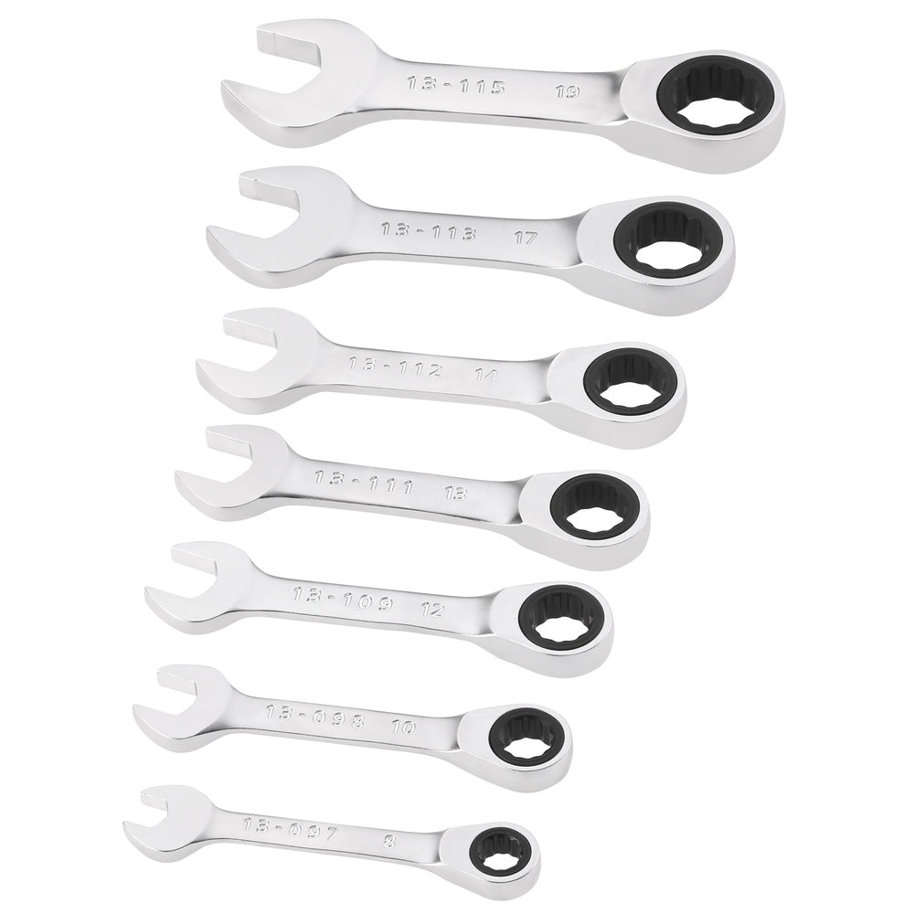STANLEY Kurzes Schraubenschlüssel Set 7-tlg FMMT82900-0