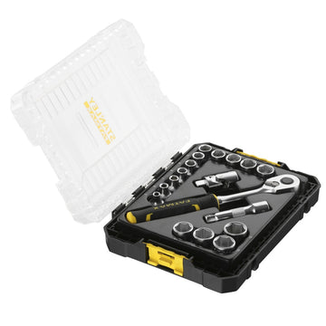 STANLEY STAK Steckschlüssel-Set 18-teilig, 3/8 FMMT98102-0