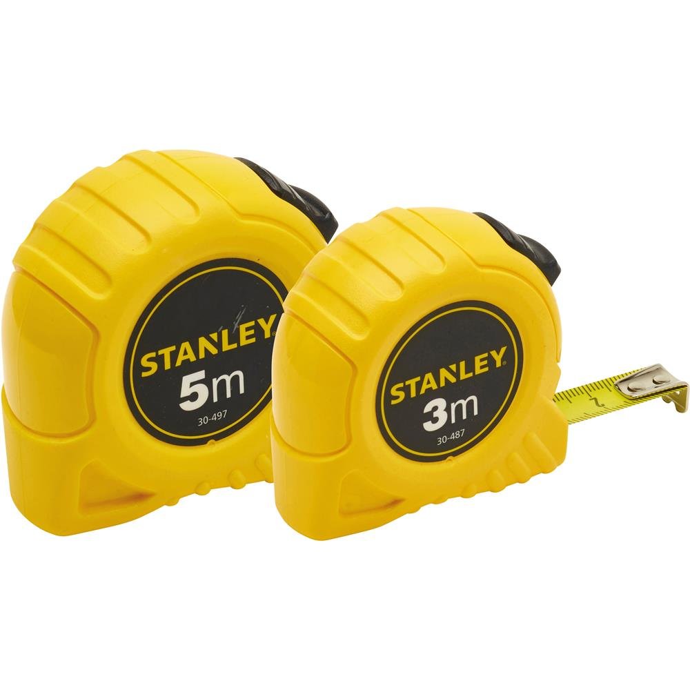 STANLEY Global Bandmaß Doppelpack 3m+5m STHT37258-0