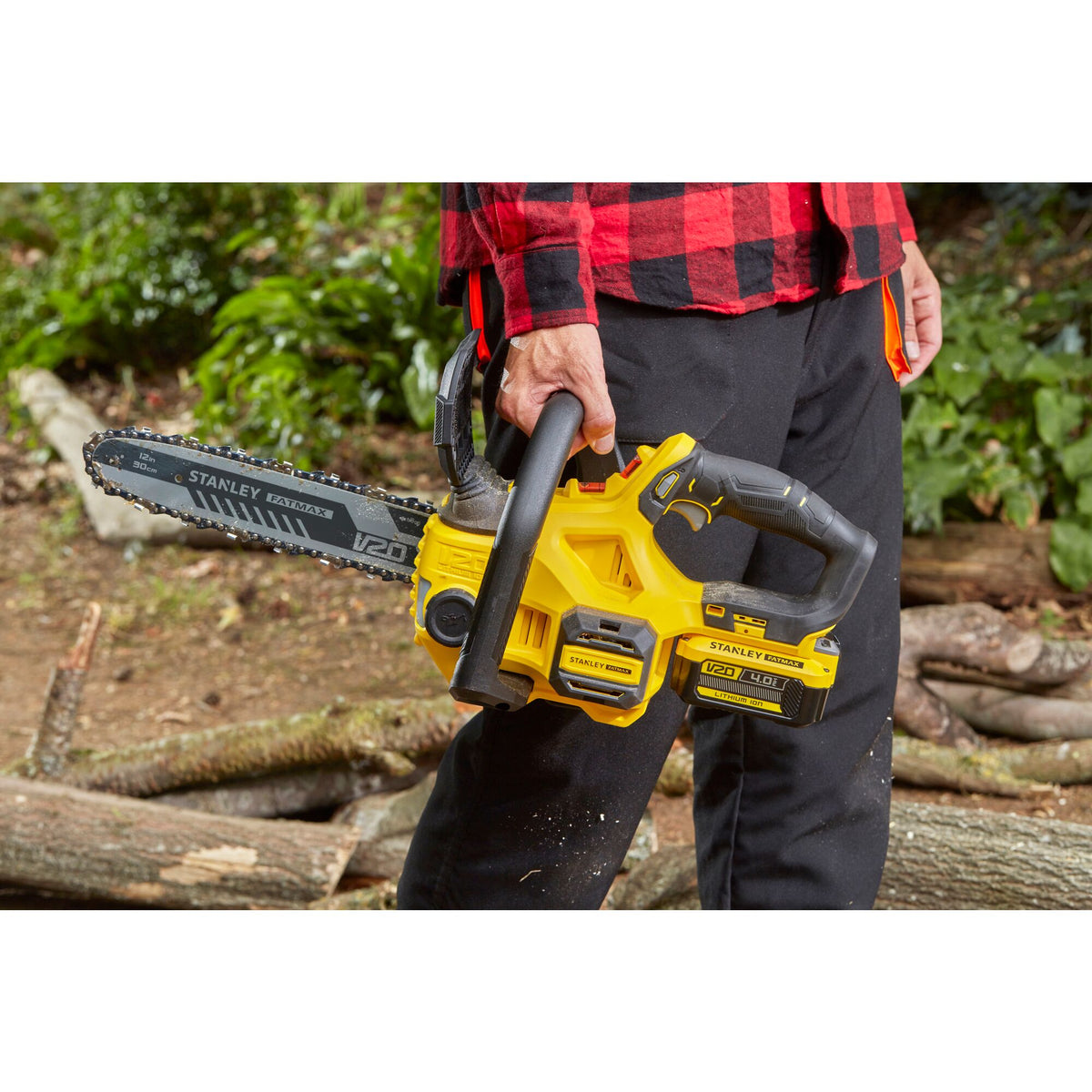 Stanley Akku-Kettensaege 30cm, 18V, 1x4,0Ah SFMCCS630M1-QW