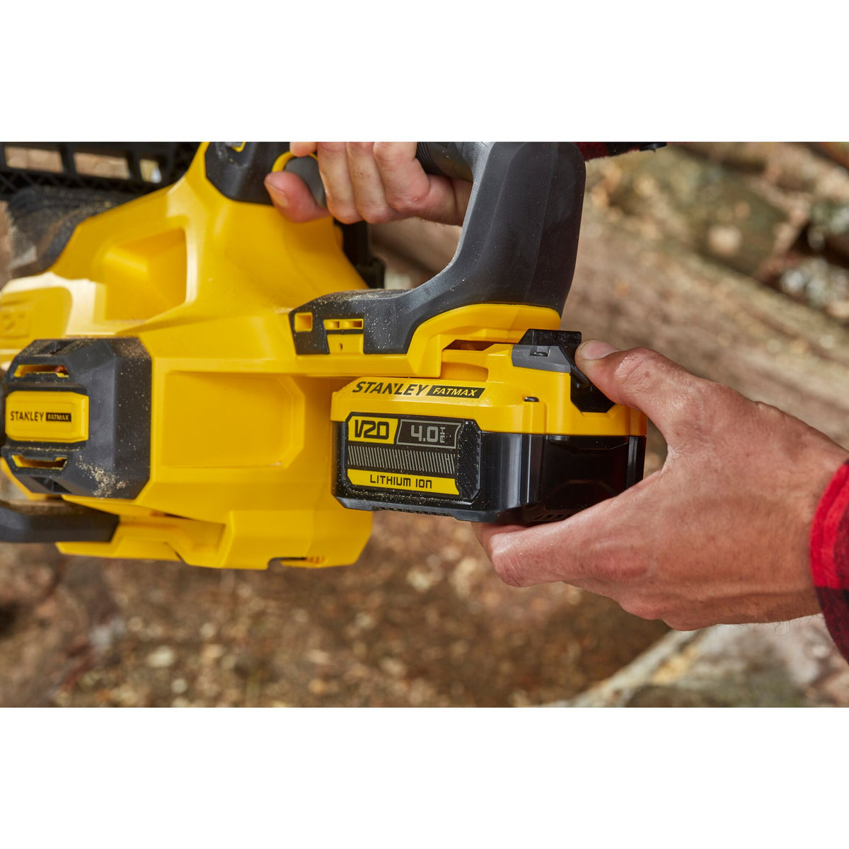 Stanley Akku-Kettensaege 30cm, 18V, 1x4,0Ah SFMCCS630M1-QW