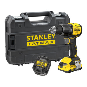 Stanley Akku-Schlagbohr., 18V, BL, 1x2,0Ah,Kof SFMCD716D1T-QW