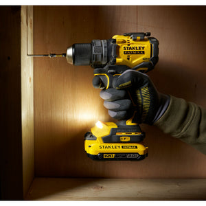 Stanley Akku-Bohschrauber, 18V,BL, 2x2,0Ah SFMCD725D2K-QW