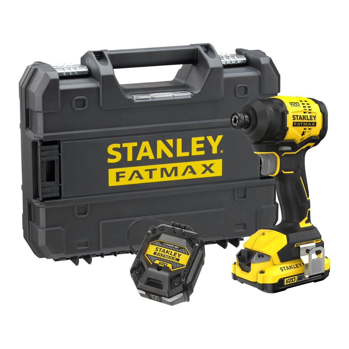 Stanley Akku-Schlagschr., 18V V20, BL, 1x2,0Ah SFMCF811D1T-QW