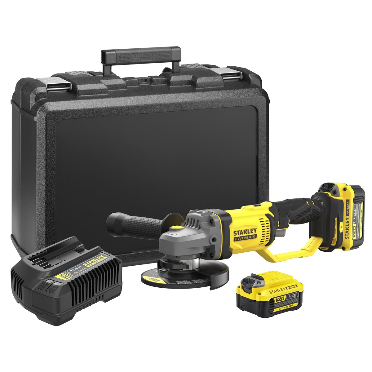 Stanley Akku-Winkelschl. 18V V20, 2x4,0Ah,Kof SFMCG400M2K-QW