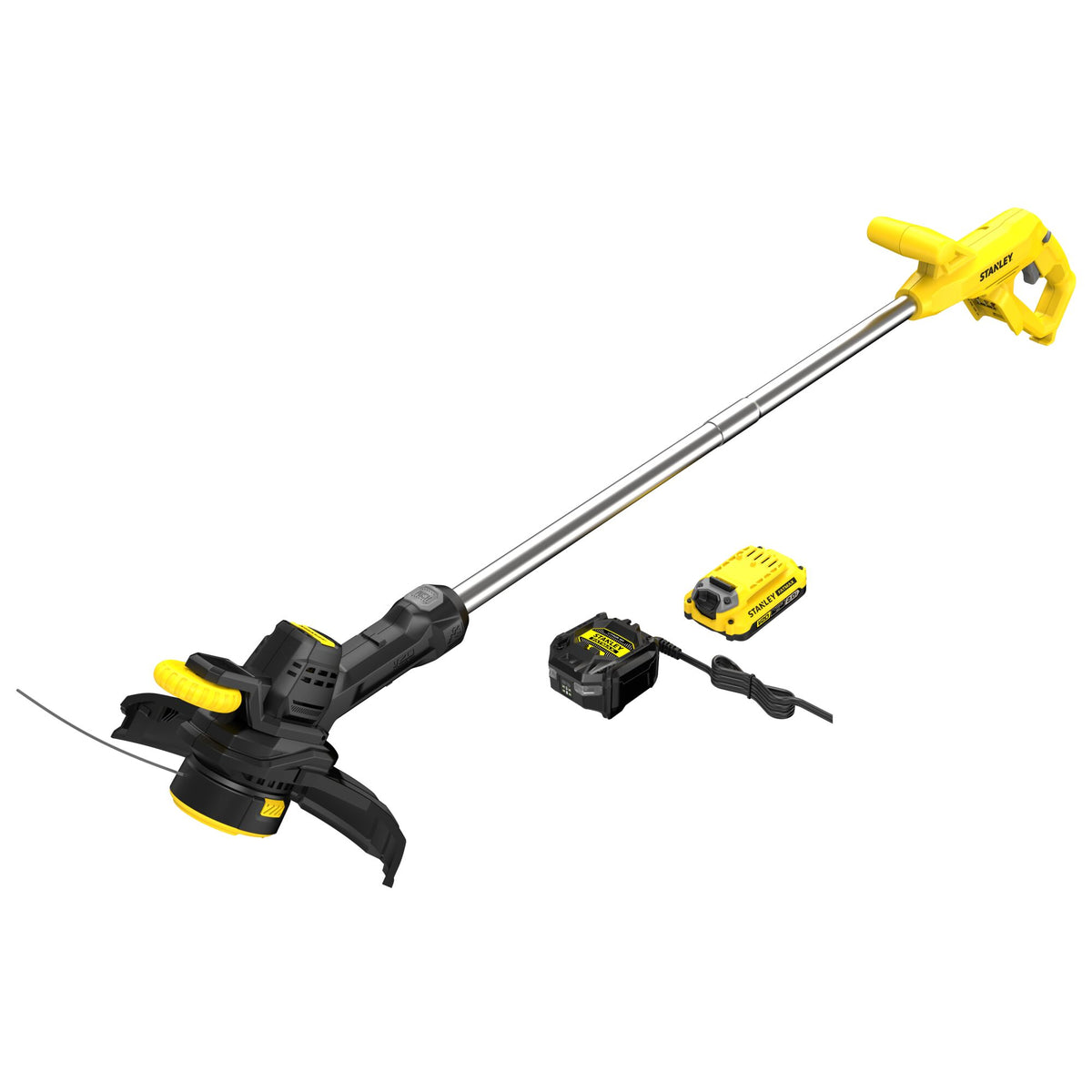 Stanley Akku-Rasentrimmer 18V V20, 25 cm, 1x 2Ah SFMCST925M1-QW