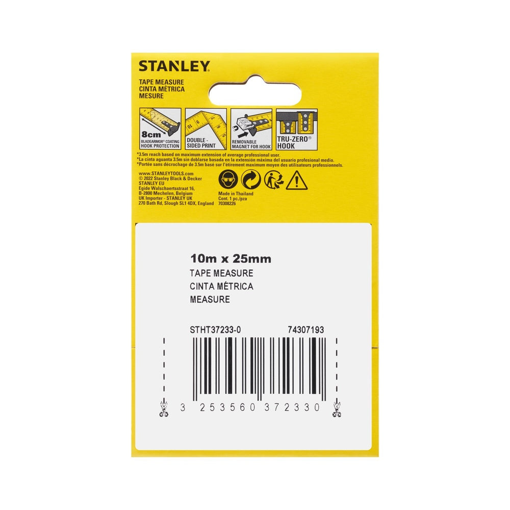STANLEY Bandmaß Compact Pro 10m STHT37233-0