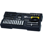 STANLEY 1/4" Steckschlüssel/Zubehör 60-tlg STMT1-74175