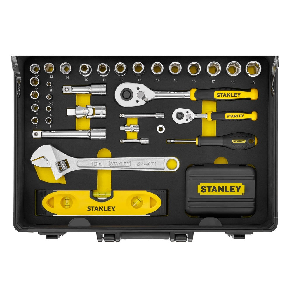 STANLEY Werkzeugsortiment Alu-Koffer, 119-tlg. STMT72986-1