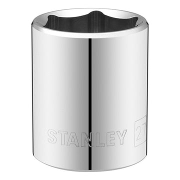 STANLEY 1/2 6-Kant Stecknuss 27 mm STMT86527-0