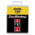 STANLEY Klammern Typ A 6mm 1000 St 1-TRA204T