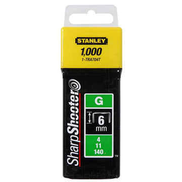 STANLEY Klammern Typ G 12mm 1000 St 1-TRA708T